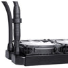 Alphacool eisbär pro aurora 360 waterkoeling (zwart)
