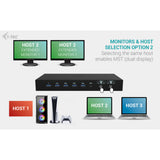 I-tec usb-c kvm dock pro dockingstation (zwart) - afbeelding 9