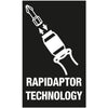 Wera 838 ra-r l bithandhouder met ratelfunctie, 1 4 schroevendraaier (zwart groen)