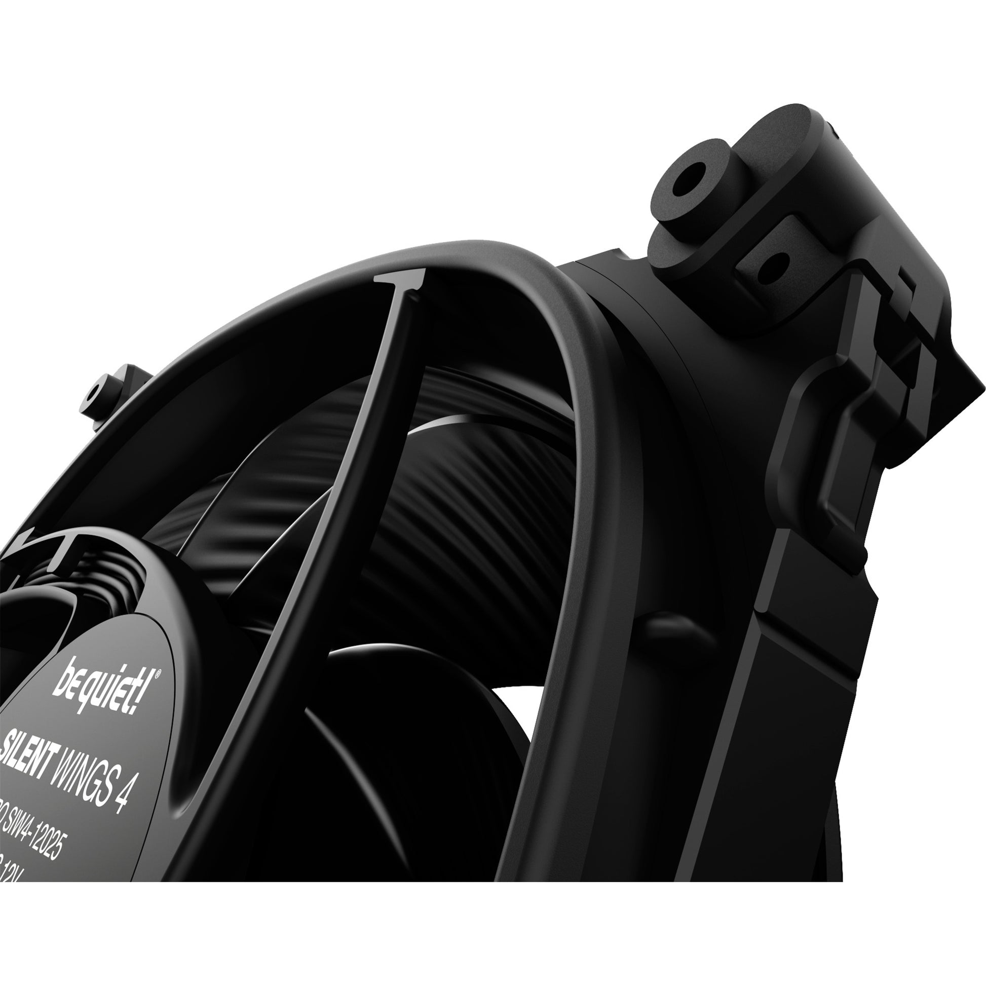 Be quiet! silent wings 4 pwm case fan (zwart, 120 x 120 x 25 mm)