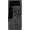 Silverstone sst-ps13b midi tower behuizing (zwart | 2x usb-a)