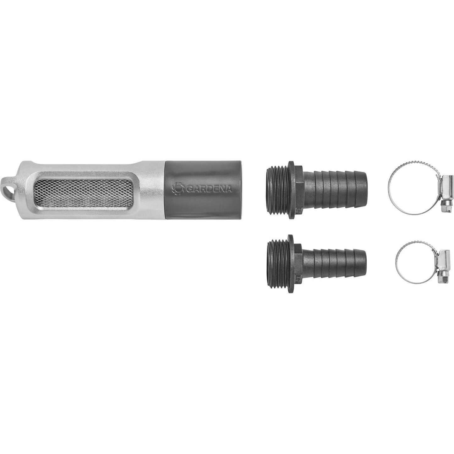 Gardena zuigfilterset met terugslagklep (grijs zilver)