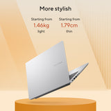 Asus vivobook 14 m1407ga-ly012w 14 copilot+ laptop (zilver | ryzen ai 7 445 | radeon 840m | 16 gb | 512 gd ssd) - afbeelding 20