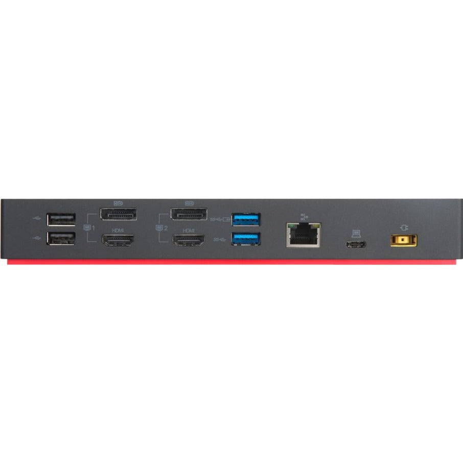 Lenovo hybrid dock 135w dockingstation (zwart)