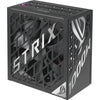 Asus rog strix platinum modulaire 1000 watt voeding (zwart, 1x 12v-2x6, 4x pcie)