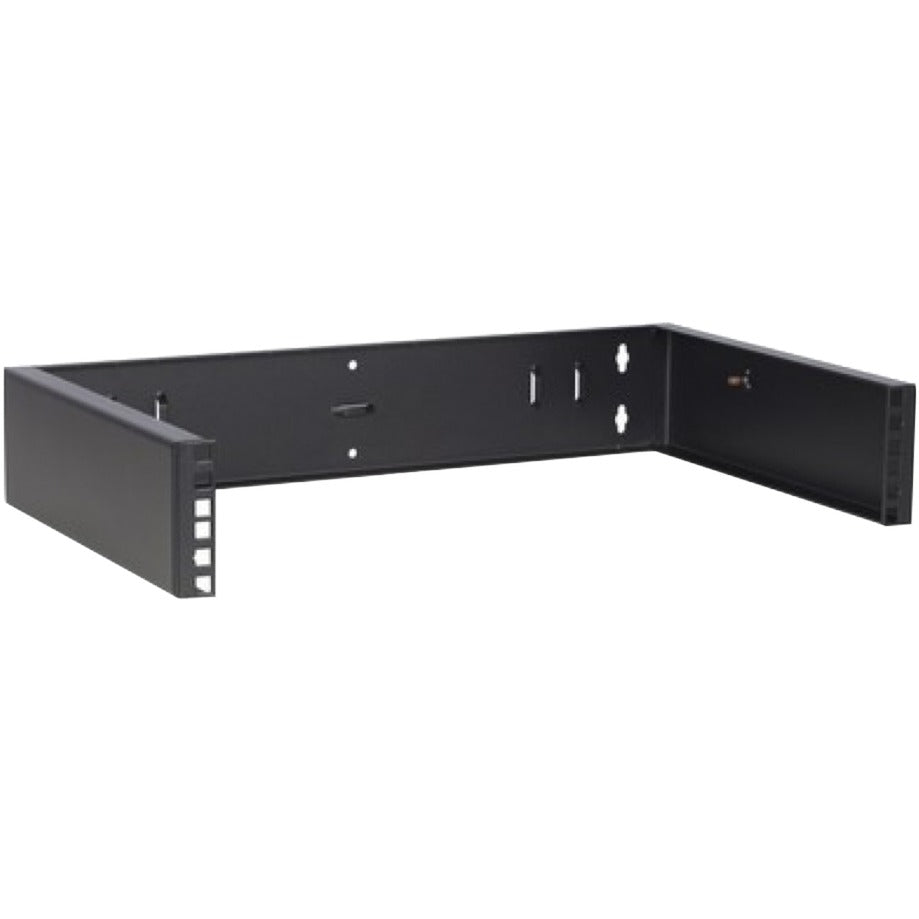 Dsi 2u wall mount bracket - ds-wmb2-m server rack (zwart, 520 x 300 x 90 mm)