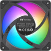 Thermaltake ct120 ex reverse argb sync pc cooling fan (3-fan pack) case fans (zwart, 3 stuks, 120 x 120 x 25 mm, pwm)