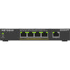 Netgear 5-port gigabit ethernet poe+ unmanaged switch (gs305pp) (zwart)