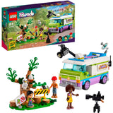 Lego friends - nieuwsbusje constructiespeelgoed (41749) - afbeelding 1