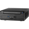 Inter-tech itx mw-02 ii htpc behuizing (zwart | 1x usb-a | 1x usb-c)