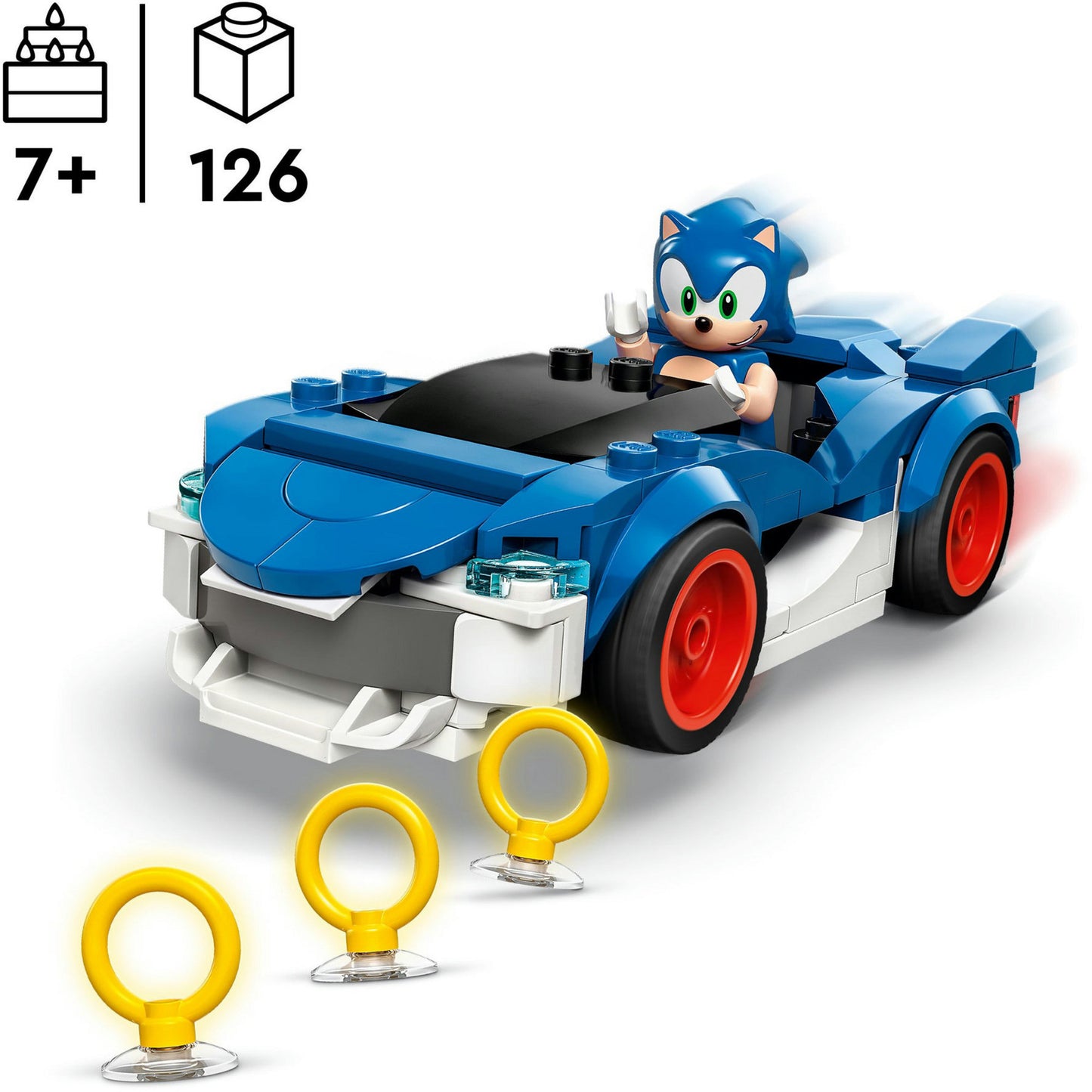 Lego sonic the hedgehog 77117 sonics auto: speed star lightning