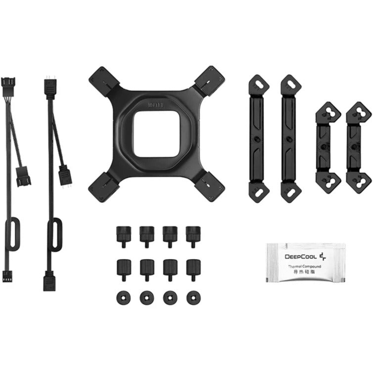 Deepcool ag620 bk argb v2 cpu-koeler (zwart)