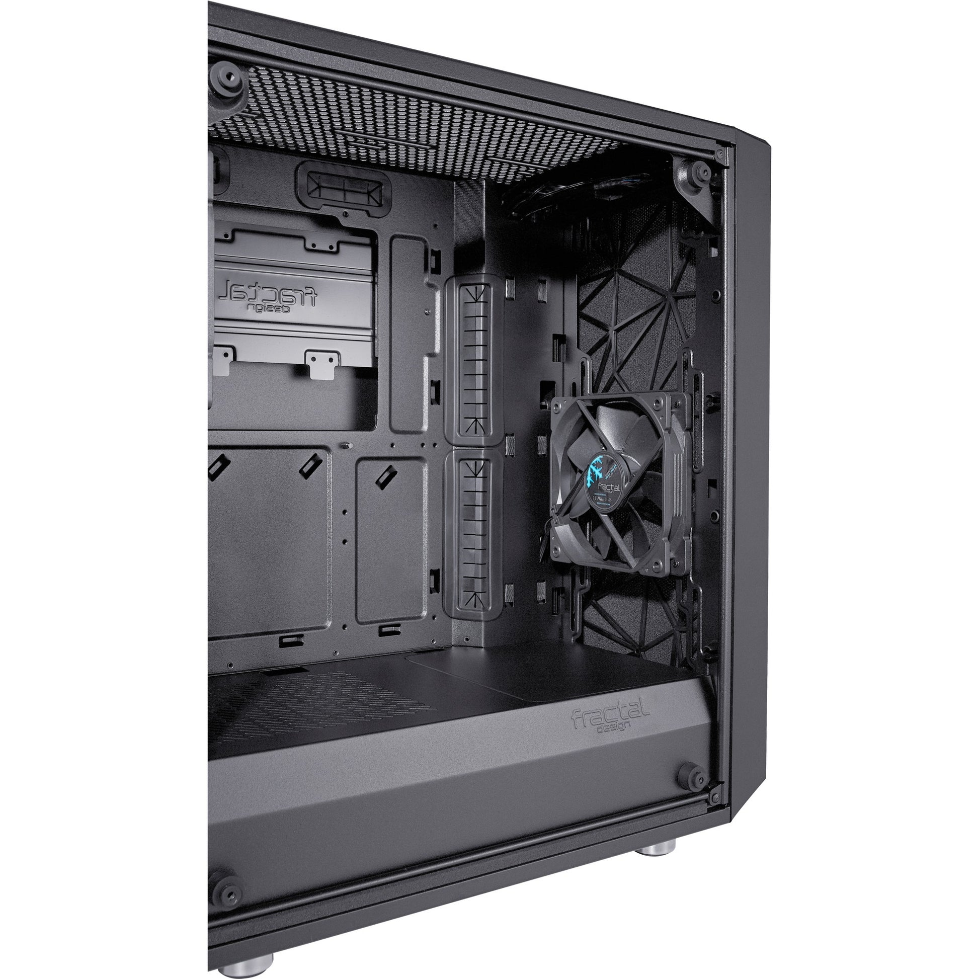 Fractal design meshify c midi tower behuizing (zwart | 2x usb-a | tempered glass)