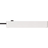 Brennenstuhl ecolor 4-voudige stekkerdoos met 2 usb-laadpoorten (meervoudige stekkerdoos usb c met schakelaar en 1,5m kabel) - afbeelding 3