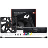 Noctua nf-a12x15 pwm chromax.black.swap case fan (zwart, 120 x 120 x 15 mm)