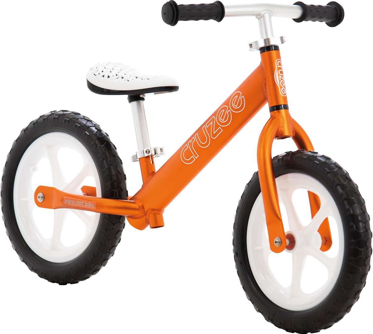 Cruzee ultralite balance bike 12″ orange