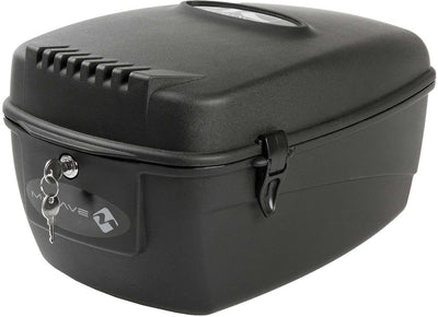 fietsbox in retailverpakking Amsterdam zwart 17 liter