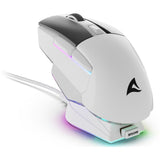 Sharkoon skiller sgm50w gaming muis (wit, 400 - 6400 dpi, rgb leds) - afbeelding 3