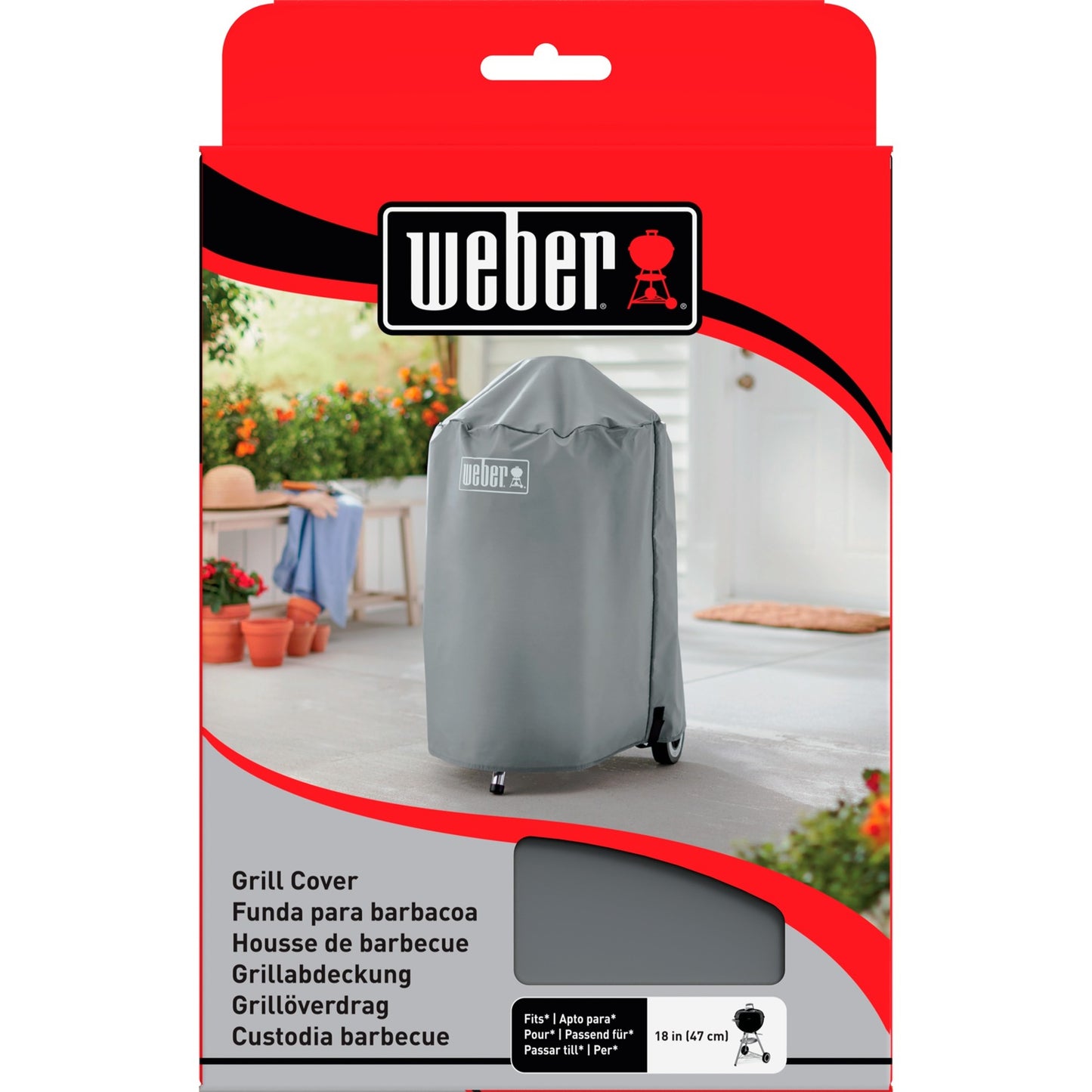 Weber barbecuehoes - houtskoolbarbecues van 47 cm beschermkap