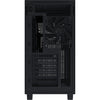 Asus prime ap303 - tempered glass panel midi tower behuizing (zwart | 2x usb-a | 1x usb-c | tempered glass)