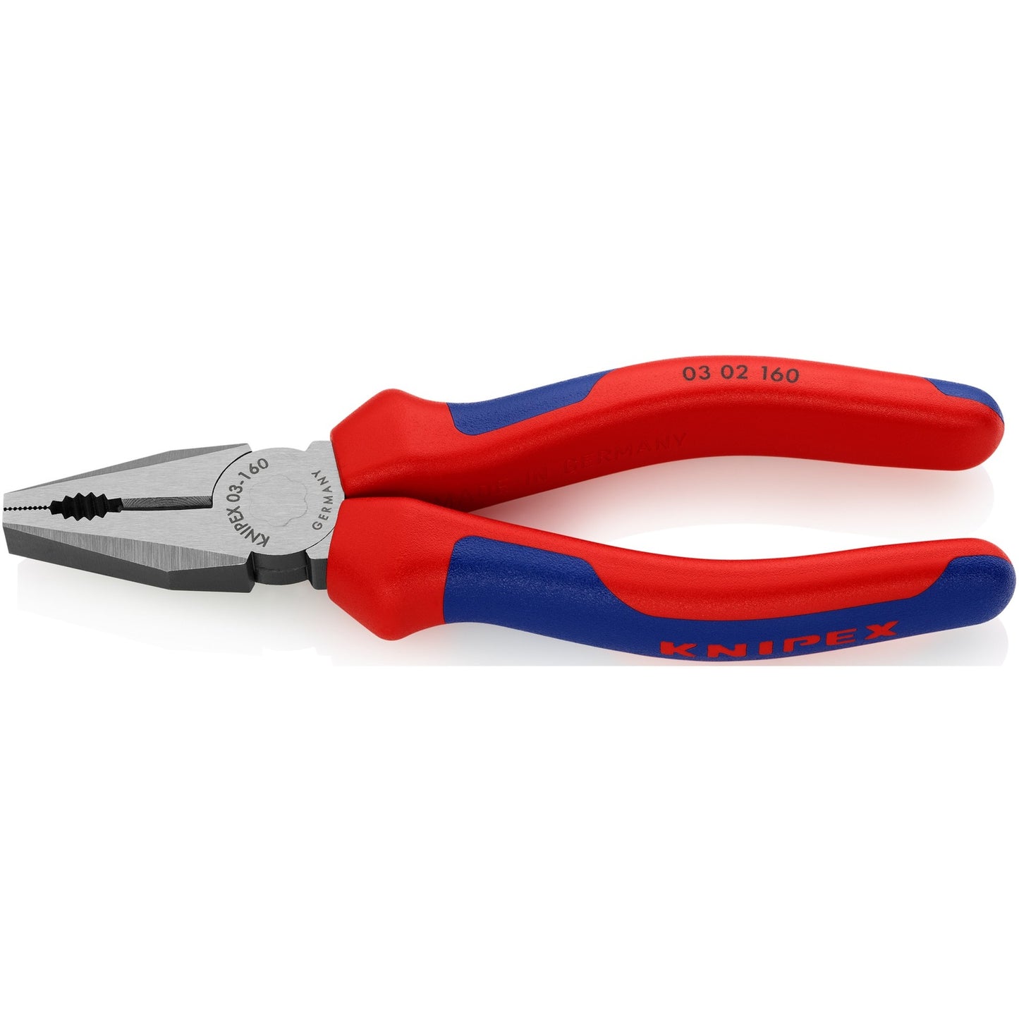 Knipex combinatietang 03 02 160 (blauw)