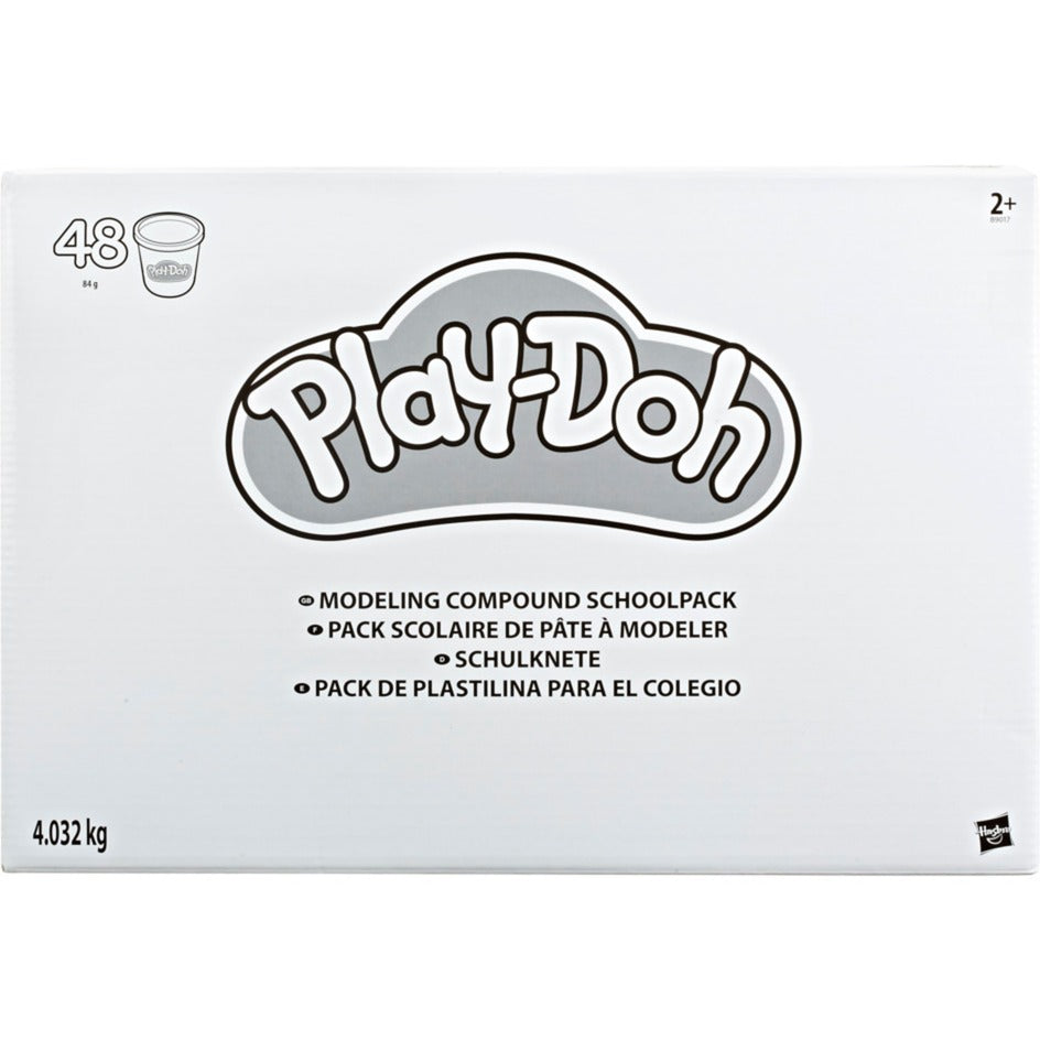 Hasbro play-doh modeling compound schoolpack klei (48 stuks)