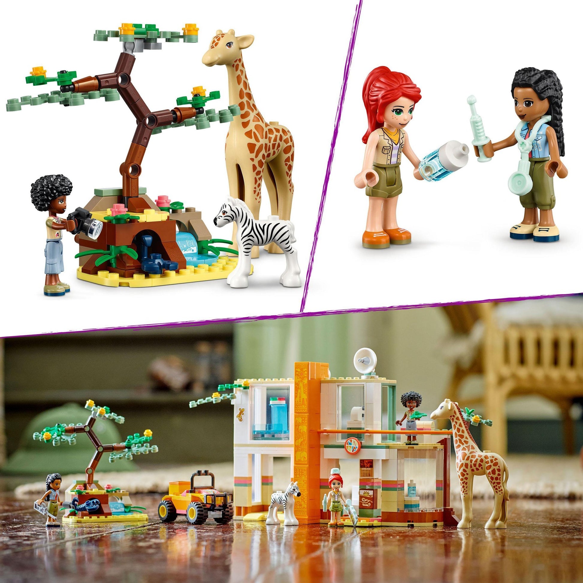 Lego friends - mia’s wilde dieren bescherming constructiespeelgoed (41717)