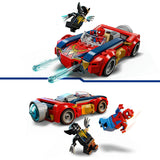 Lego marvel super heroes - spider-man auto vs. venomized wolverine constructiespeelgoed (76336) - afbeelding 4