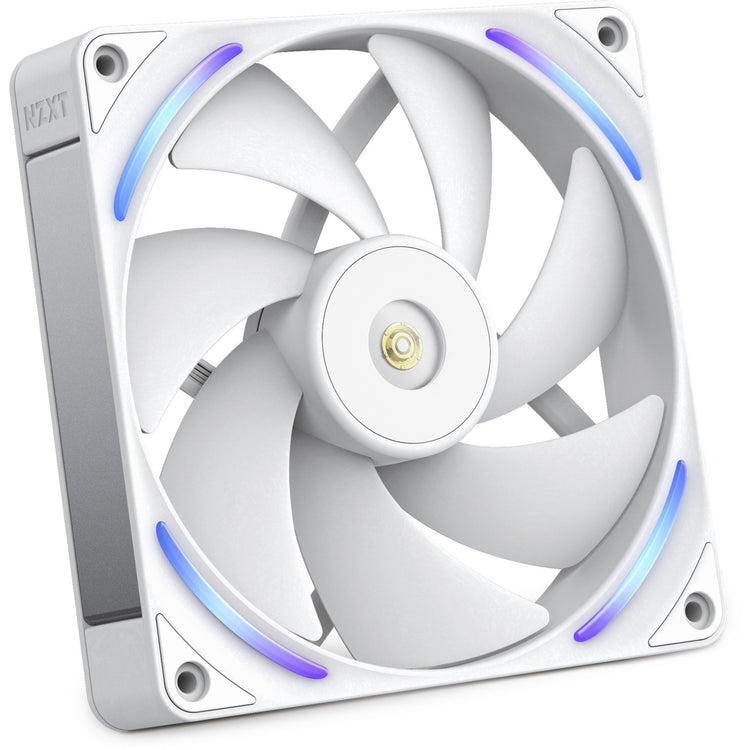 Nzxt f140x rgb case fan (wit, 140 x 140 x 30 mm, pwm)