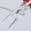 Knipex elektro installatietang 13 96 200 t (rood geel)