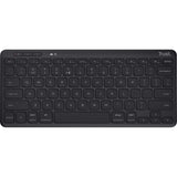 Trust lyra compact draadloos toetsenbord (zwart, us lay-out (qwerty), scissor switches, 65%, 2,4 ghz usb, bluetooth) - afbeelding 2