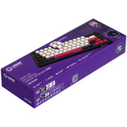 Lorgar kbp70mw rgb mechanisch gaming toetsenbord (zwart, us lay-out (qwerty), logar toxic purple, 65%, rgb, hot-swappable, pbt double-shot, bluetooth | 2.4ghz | usb) - afbeelding 10