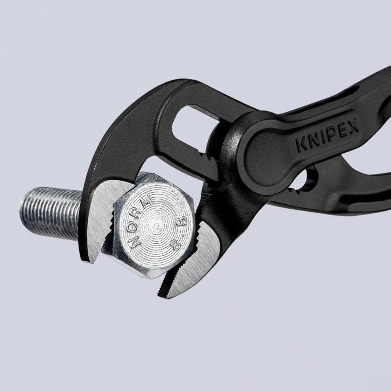 Knipex cobra xs - instelbare pijptang - 100mm - compact - slanke kop