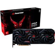 Powercolor radeon rx 9070 red devil 16gb oc grafische kaart (zwart, rdna4, gddr6, 3x displayport, 1x hdmi) - afbeelding 1