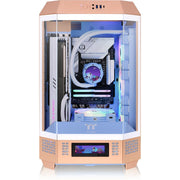 Thermaltake the tower 300 - peach fuzz mini tower behuizing (perzik | 3x usb-a | tempered glass) - afbeelding 16