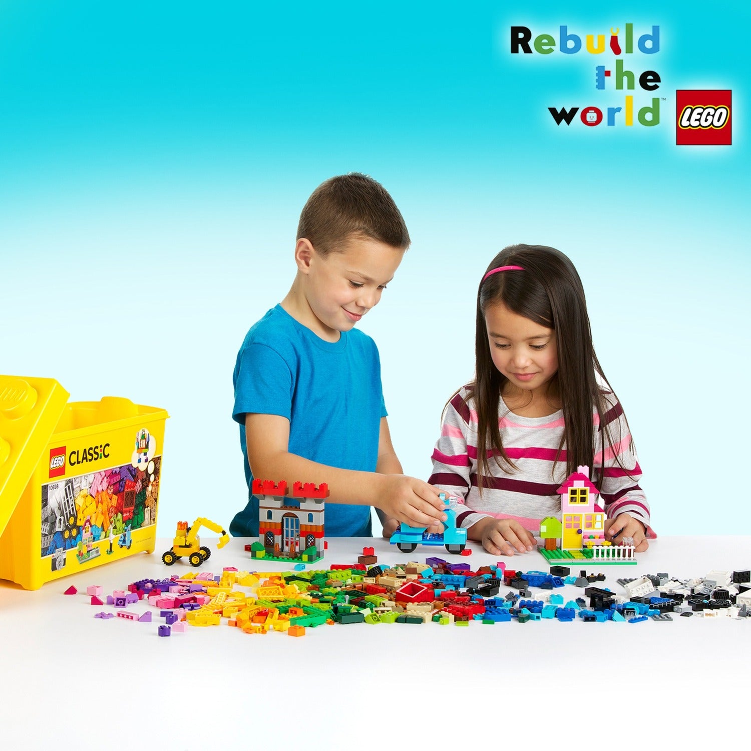 Lego ® large creative brick box