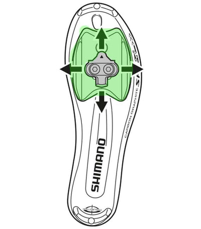 Shimano sm-sh40 cleat adapter for spd pedals