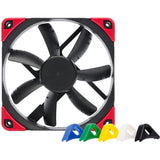 Noctua nf-s12a pwm chromax.black.swap case fan (zwart, 120 x 120 x 25 mm) - afbeelding 1