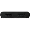 Club 3d usb-c naar 2x hdmi video splitter met displaylink hdmi splitter (zwart, met usb-a adapter)