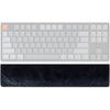 Keychron k8 c1 resin palm rest polssteun (zwart, tkl)