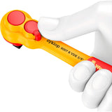 Wera zyklop ratel 8007 b vde 3 8 (rood geel) - afbeelding 2