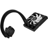 Silverstone vida 120 slim waterkoeling (zwart)
