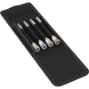 Wera 8767 a torx® hf 1 zyklop bitdoppen set torx dopsleutel (zwart zilver, 4-delig, met vasthoudfunctie, 1 4 -aandrijving)