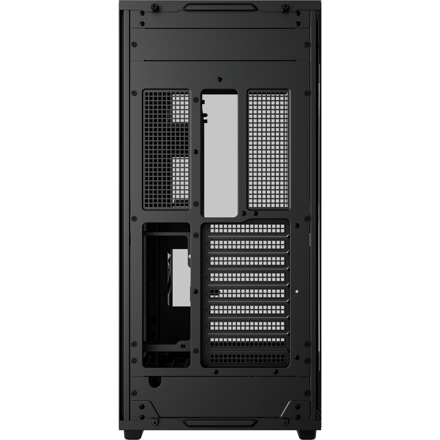 Deepcool ch780 midi tower behuizing (zwart | 4x usb-a | 1x usb-c | rgb | tempered glass)