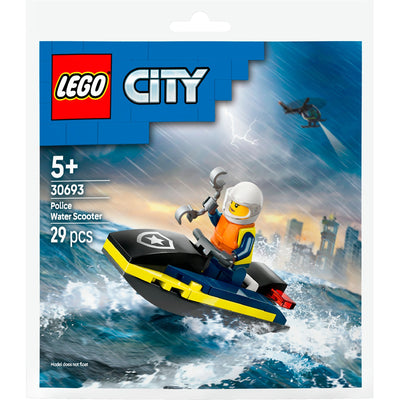 Lego city - politiewaterscooter constructiespeelgoed (30693)