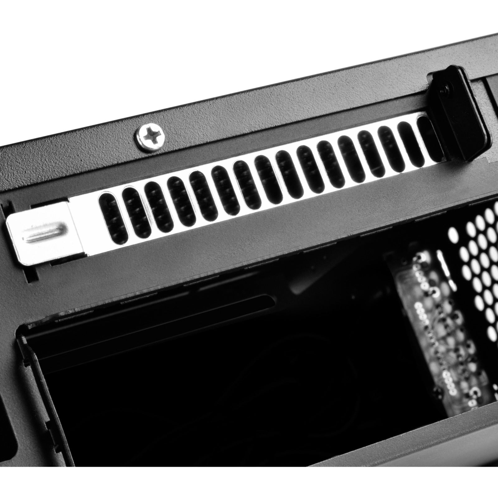 Silverstone sst-ml09b htpc behuizing (zwart | 2x usb-a)