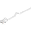 Goobay cat.5e netwerkkabel (wit, 20 meter, u utp, rj-45, platte kabel)