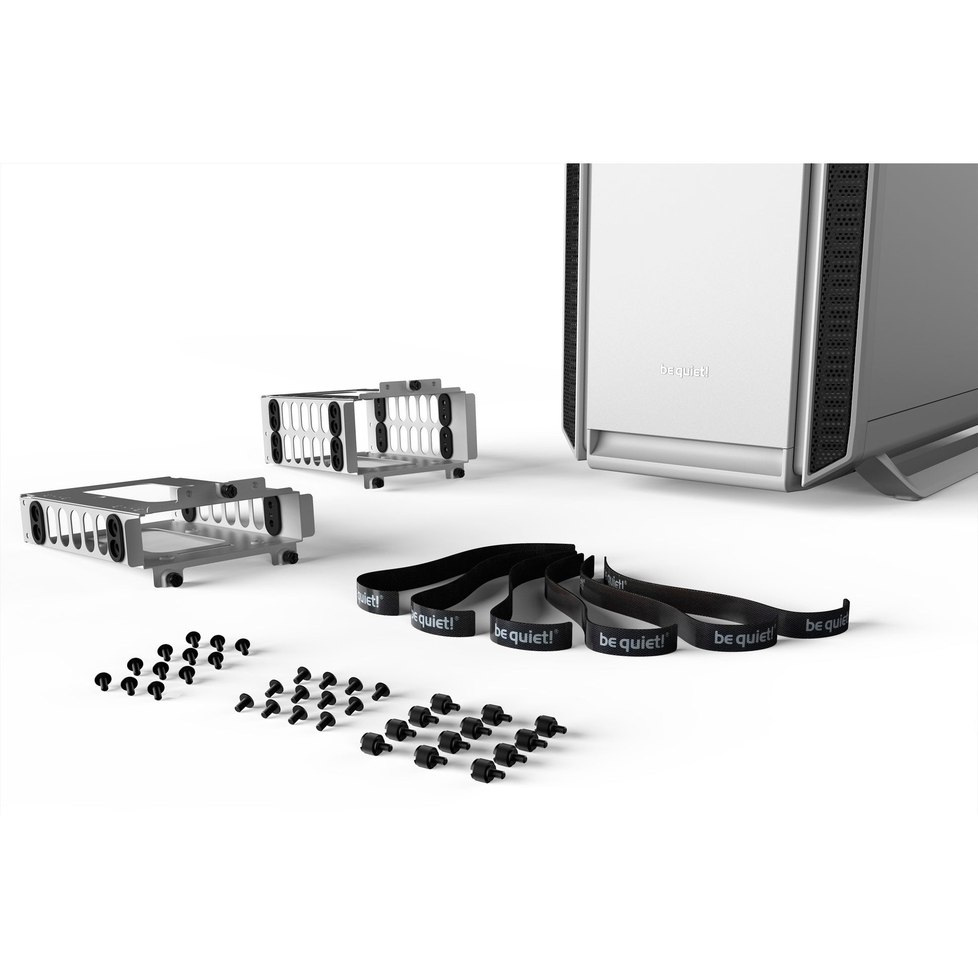Be quiet! silent base 802 midi tower behuizing (wit | 2x usb-a | 1x usb-c)
