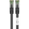 Goobay cat.8.1 netwerkkabel (zwart, 0,5 meter, s ftp (pimf), rj-45)