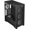 Asus tuf gaming gt302 argb midi tower behuizing (zwart | 2x usb-a | 1x usb-c | rgb | tempered glass)